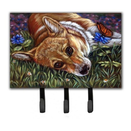 Jensendistributionservices Corgi Pastel Butterfly Leash & Key Holder MI1715789